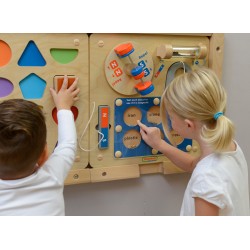 MASTERKIDZ Nauka o Przyciąganiu Magnetycznym - Ścienna Tablica Edukacyjna Flex Montessori