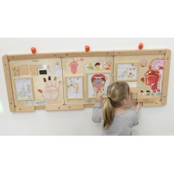 MASTERKIDZ Tablica Edukacyjna Zmysł Smaku Montessori