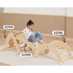 VIGA Drewniany Bujak Naturalny Montessori