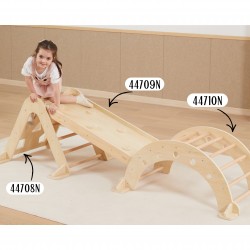 VIGA Drewniany Bujak Naturalny Montessori