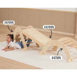 VIGA Drewniany Bujak Naturalny Montessori