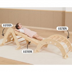 VIGA Drewniany Bujak Naturalny Montessori