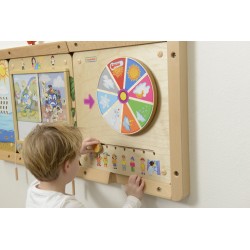 MASTERKIDZ Tablica Edukacyjna Pogoda