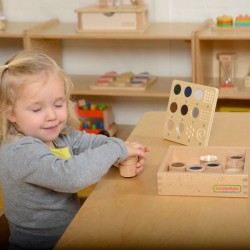 Zgaduj Dotykiem Materiał I Faktura 12 Elementów Montessori