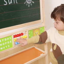 VIGA Duża Tablica Edukacyjna 2w1