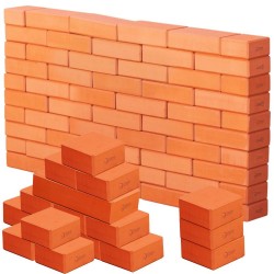 CLASSIC WORLD EDU Mega Klocki Cegiełki EVA 90 szt. Konstrukcyjne Miękkie do Budowania