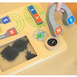 MASTERKIDZ Zabawa Magnetyczna Tablica Edukacyjna Kompas Montessori