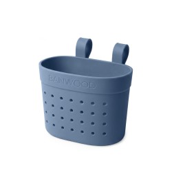 Banwood Hulajnoga ECO z koszykiem Pin & Ride Deep Sea