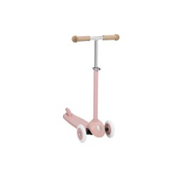 Banwood Hulajnoga ECO z koszykiem Pin & Ride Dusty Rose