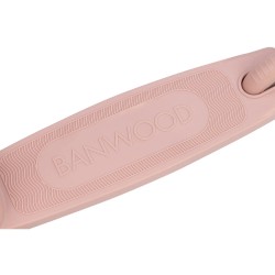 Banwood Hulajnoga ECO z koszykiem Pin & Ride Dusty Rose