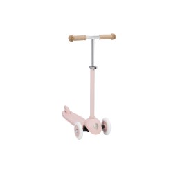 Banwood Hulajnoga ECO z koszykiem Pin & Ride Faded Pink