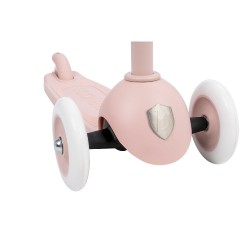 Banwood Hulajnoga ECO z koszykiem Pin & Ride Faded Pink