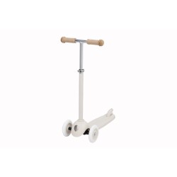 Banwood Hulajnoga ECO z koszykiem Pin & Ride Ivory