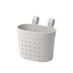 Banwood Hulajnoga ECO z koszykiem Pin & Ride Ivory