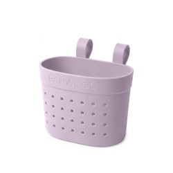 Banwood Hulajnoga ECO z koszykiem Pin & Ride Lavender