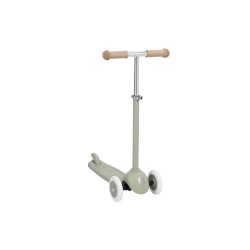 Banwood Hulajnoga ECO z koszykiem Pin & Ride Olive