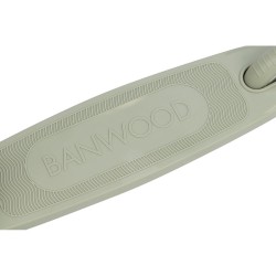Banwood Hulajnoga ECO z koszykiem Pin & Ride Olive