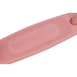 Banwood Hulajnoga ECO z koszykiem Pin & Ride Raspberry