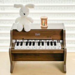 CLASSIC WORLD Drewniane Pianino Klasyczne + Książeczka do Nauki