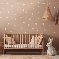 Naklejki Ścienne Stokrotki Brzoskwiniowy róż