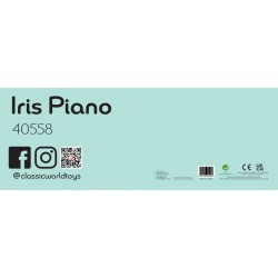 CLASSIC WORLD Pianino Muzyczne dla Dzieci Nauka Gry + Książeczka