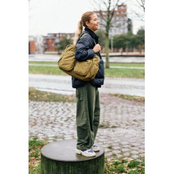 Childhome Torba do wózka + mała torebka Mellow Kaki