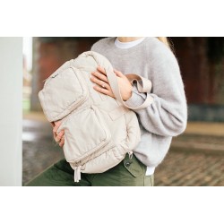 Childhome Torba do wózka + mała torebka Mellow Beige