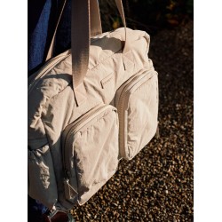 Childhome Torba do wózka + mała torebka Mellow Beige