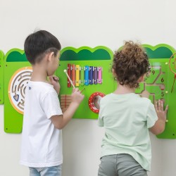 VIGA Tablica Sensoryczna Manipulacyjna Krokodyl Certyfikat FSC Montessori