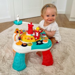 WOOPIE BABY Stolik Edukacyjny Interaktywny 2w1 Pianinko Dźwięki