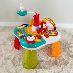 WOOPIE BABY Stolik Edukacyjny Interaktywny 2w1 Pianinko Dźwięki