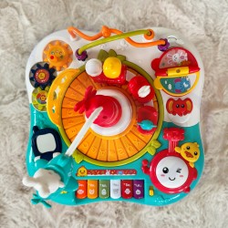 WOOPIE BABY Stolik Edukacyjny Interaktywny 2w1 Pianinko Dźwięki