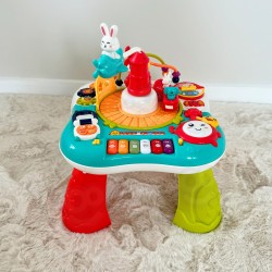 WOOPIE BABY Stolik Edukacyjny Interaktywny 2w1 Pianinko Dźwięki
