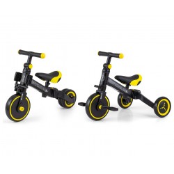 Milly Mally Rowerek 3w1 Optimus Black
