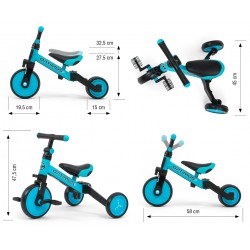 Milly Mally Rowerek 3w1 Optimus Blue