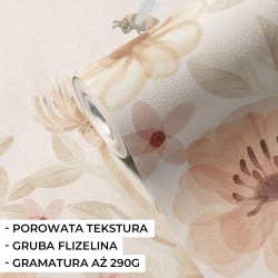 Tapeta dla dzieci kwiaty – małe