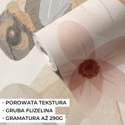 Tapeta dla dzieci kwiaty – duże