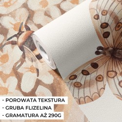 Tapeta dla dzieci kwiaty boho – małe
