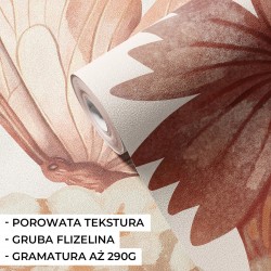 Tapeta dla dzieci kwiaty boho – duże