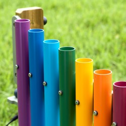 MASTERKIDZ Kolorowe Cymbałki Wolnostojące 95cm Outdoorowe