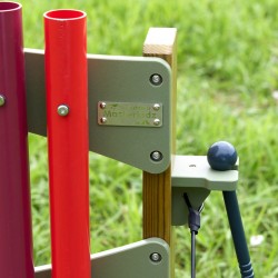 MASTERKIDZ Kolorowe Cymbałki Wolnostojące 95cm Outdoorowe