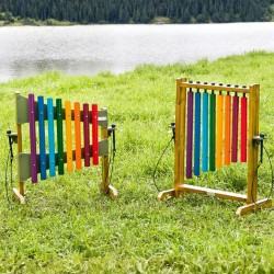 MASTERKIDZ Kolorowe Cymbałki Wolnostojące 95cm Outdoorowe