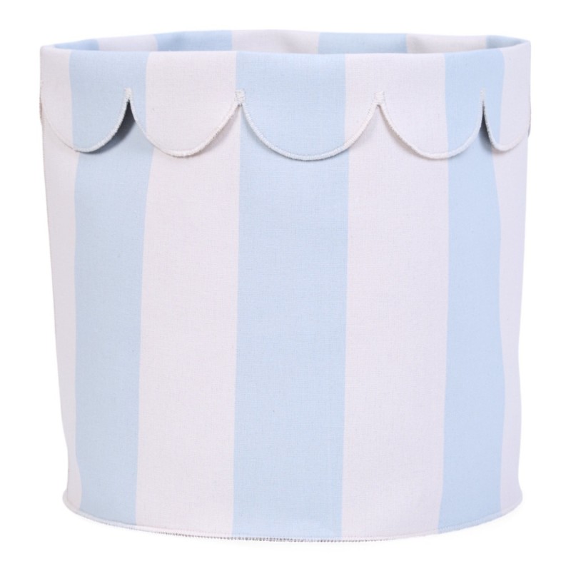 Childhome Kosz do przechowywania Biscuit Dreams 35 x 35 cm Light Blue