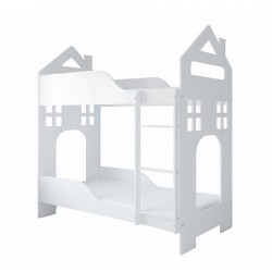 Łóżko piętrowe Domek bez szuflady