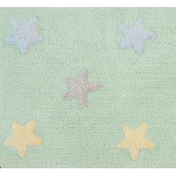 Dywan dziecięcy Tricolor Star Soft/Mint