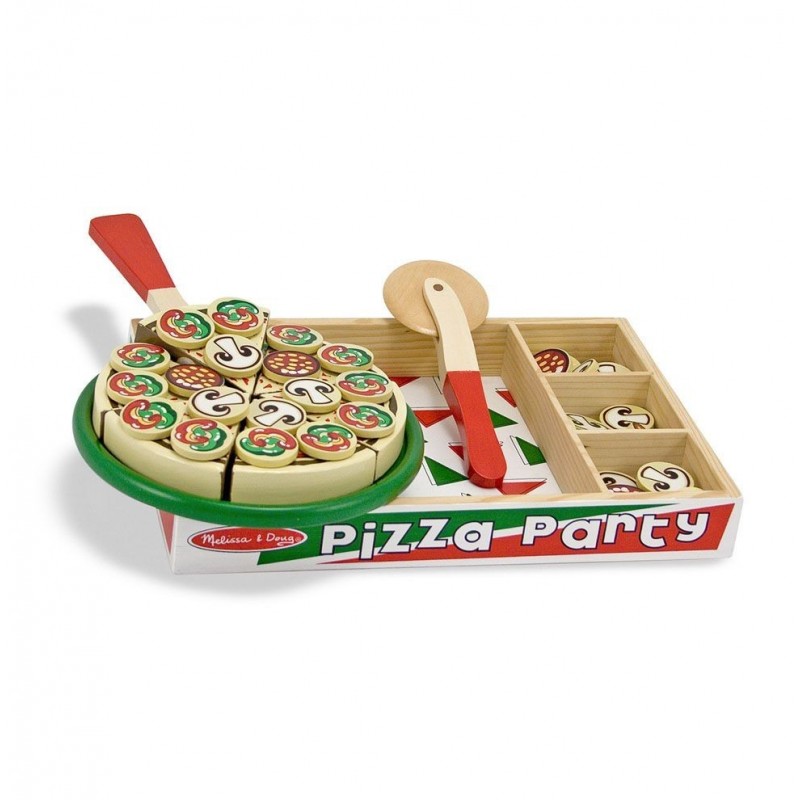 Pizza do krojenia dla dzieci drewniana