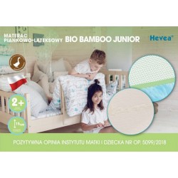 Materac z lateksem Bio Bamboo Junior
