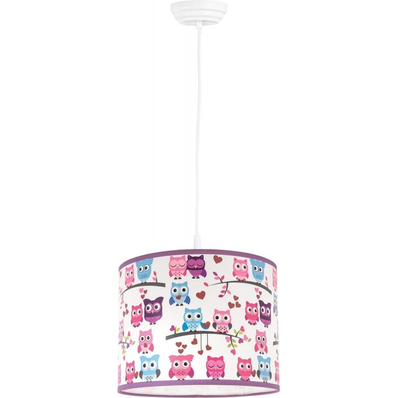 Lampa sufitowa dla dzieci Kolorowe Sowy 30cm