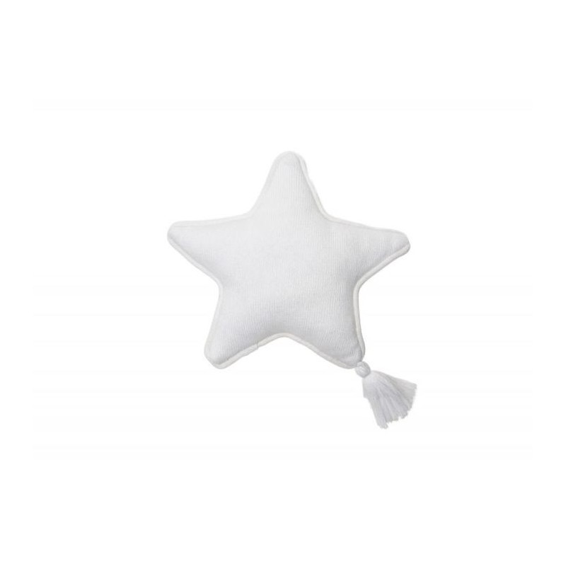 Poduszka z pomponem Twinkle Star Ivory