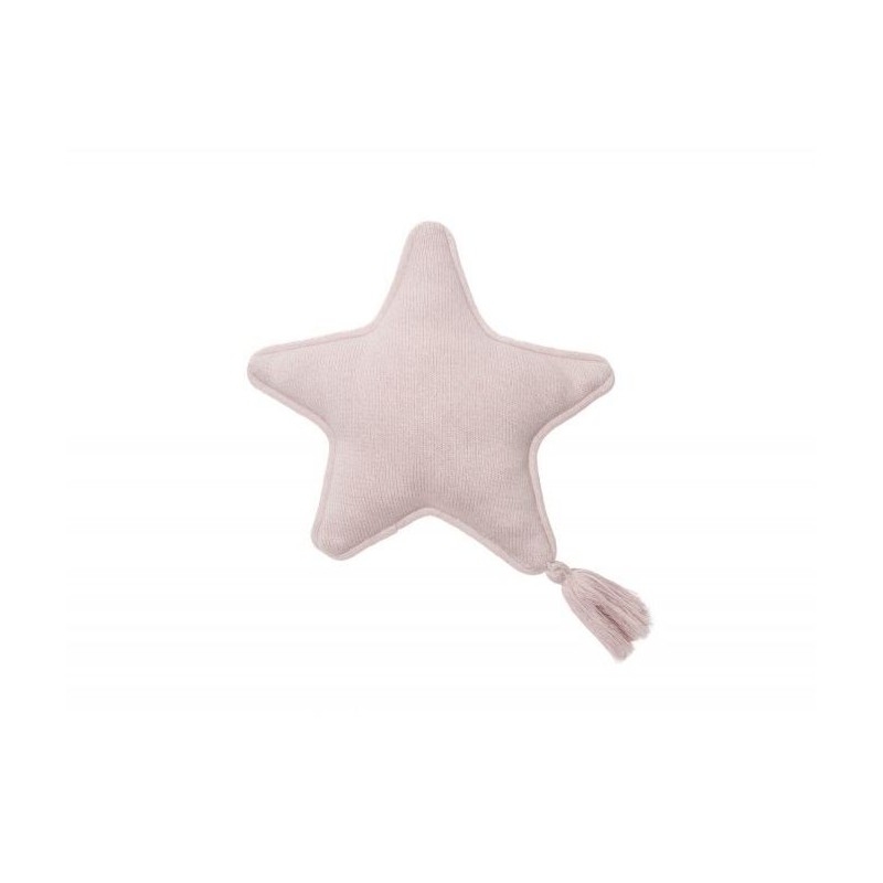 Poduszka z pomponem Twinkle Star Pink Pearl